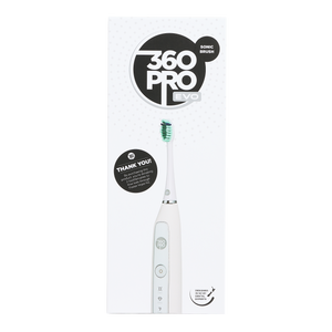 360PRO EVO Sonic Toothbrush - White