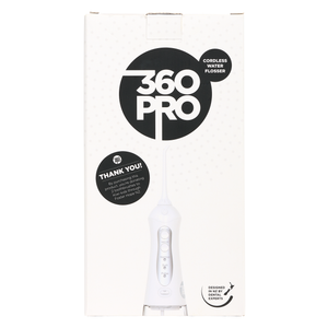 360PRO Waterflosser Cordless - White